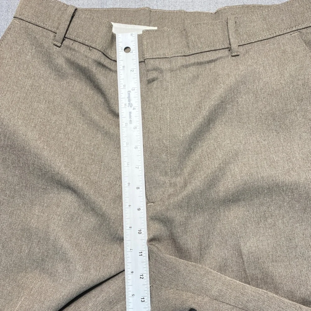 Vintage Levis Action Slacks Mens 34x32 Tan Brown Polyester‎ Straight Leg Pants